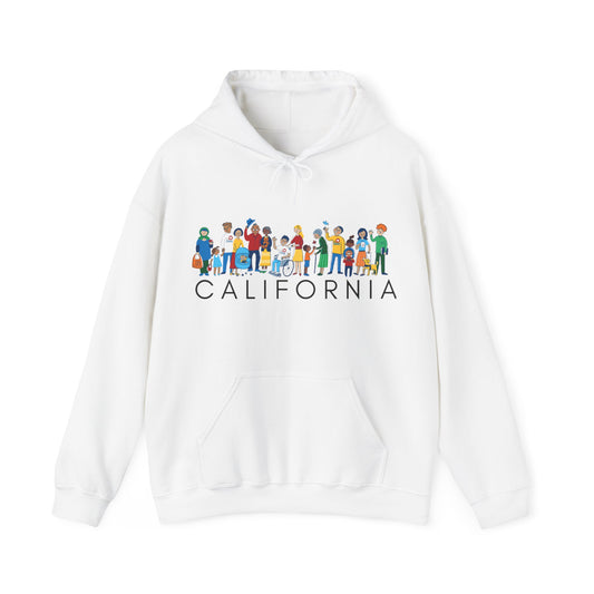 BE THE ONE CALIFORNIA UNI-SEX Hooded Sweatshirt