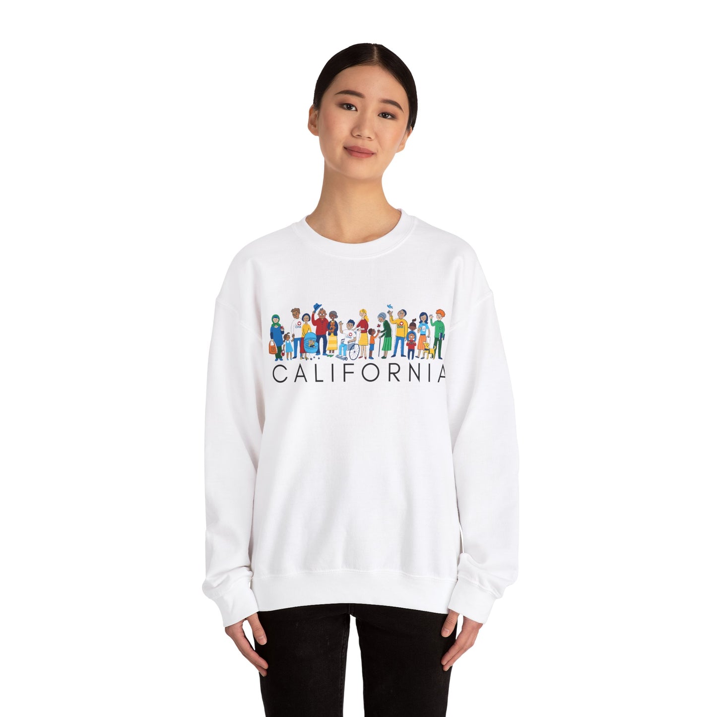 BE THE ONE CALIFORNIA Crewneck Sweatshirt