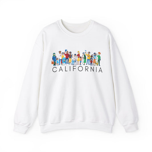 BE THE ONE CALIFORNIA Crewneck Sweatshirt